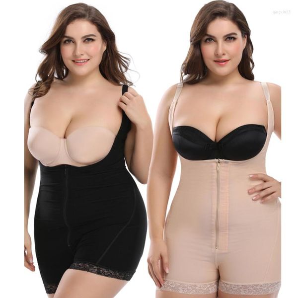 Formadores de mujeres Mujeres Monos Sin costura Body Shaper Control de barriga Corsé Tamaño grande Vientre Adelgazante Bodys