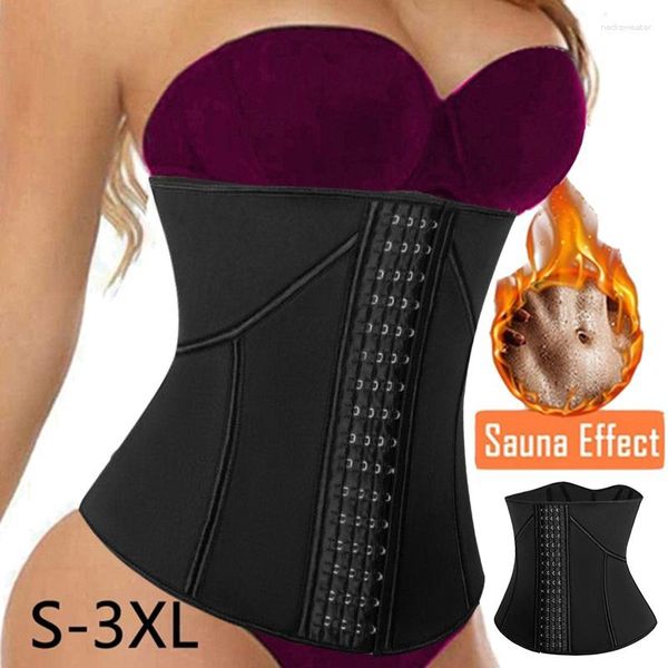 Moldeadores de mujer, corsé de entrenamiento de cintura de neopreno para mujer con cinturón, ropa moldeadora de compresión para pérdida de pesas, recortador de entrenamiento, moldeador de cuerpo deportivo para Fitness