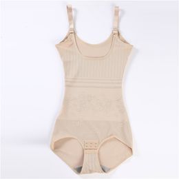 Vrouwen Shapers Vrouwen Post Postpartum Afslanken Ondergoed Shaper Herstellen Bodysuits Shapewear Taille Corset Gordel Vrouwelijke Zwart/Huid 230612