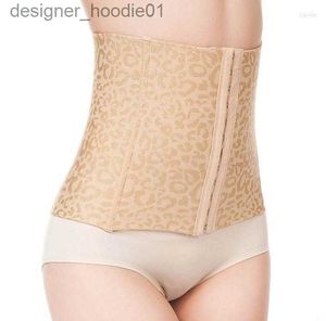 Shapers Femmes Shapers Ceintures Corps Pour Femmes Ventre Enveloppement Léopard Taille Formateur Corsets Ceinture Minceur Ventre Noir Et Beige Ferme Shaper L230914