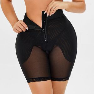 Dames Shapers Women's Women Open Crotch High Taille Control slipje Breadbare gaasbuik sexy heup lifter dijbuikbuik