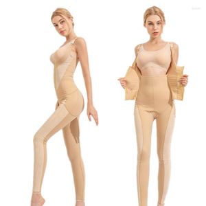 Dames shapers dames dames shaper slanke ondergoed ondergoed fajas full bodysuit buik buik taille trainer binder corset postpartum herstel