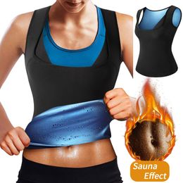 Damesjaberse vrouwen sauna pak training tanktop shapewear gewichtsverlies body shaper compression shirt slanke vest taille trainer sportkleding