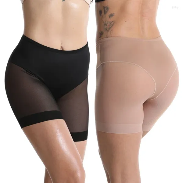 Shapers pour femmes shorts féminins sous la jupe antichafing cuisse de sécurité pour femmes pantalons sexy sous-vêtements de sous-vêtements