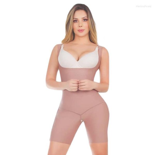 Shapers Femmes Femmes Minceur Body Sans Couture Ouvert Entrejambe Fajas Colombianas Post-partum Shapewear Taille Entraîneur Tummy Control BulifterWome