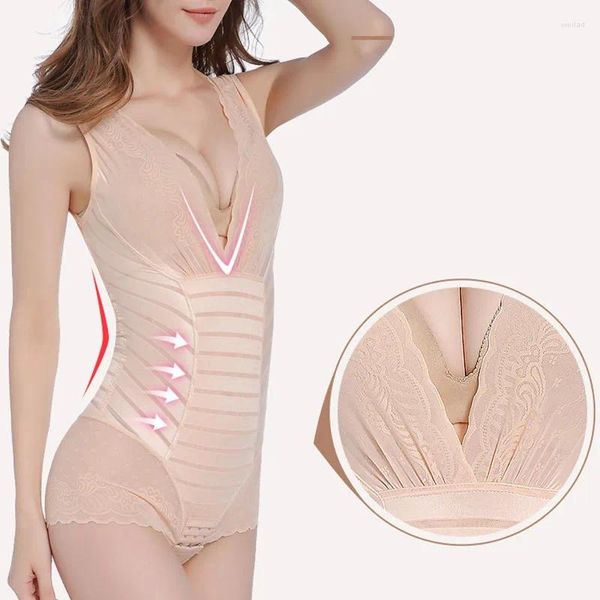 Fajas para mujer Mujeres adelgazantes Quemar grasa Fajas Recortadora Tummy Slim Body Body completo Shaper Ropa interior Chaleco Body Mono M-XXL