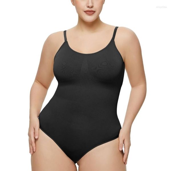 Femmes Shapers Femmes Spaghetti Strap Body Shapewear Tummy-Control BuLifting Support Sein Traceless Body Shaper Combinaisons Top