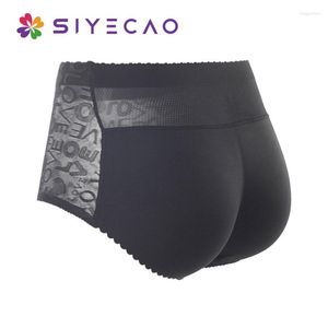 Women's Shapers Women Sponge Padded Abundant Buttocks Pants Lady Push Up Mid Waist Seamless Panties Briefs Underwear BuLift Shaper