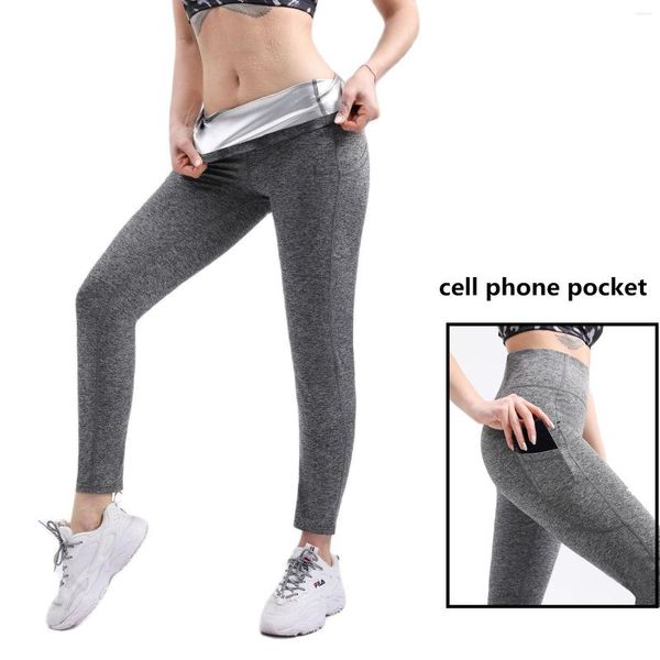 Femmes Shapers Femmes Thermo Sauna Costumes Pantalons de Sudation Fitness Leggings Gym Workout Capris Shorts Sueur Minceur Corps Shaper Pour Poids