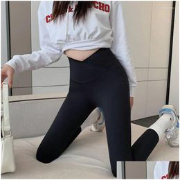 Damesjapers dames sexy casual yogabroek hoge taille fitness panty sport naadloze roll control running drop levering kleding apparaat un dhgcs