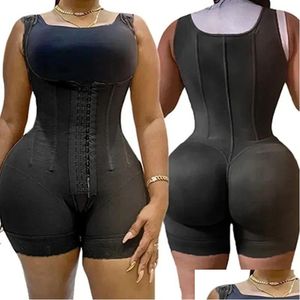 Damen-Shaper, Damen-Shaper, hohe Kompressions-Körper-Shapewear, Damen-Fajas Colombianas, Korrekturgürtel, Bauchkontrolle, Post-Liposuktion, Oty24