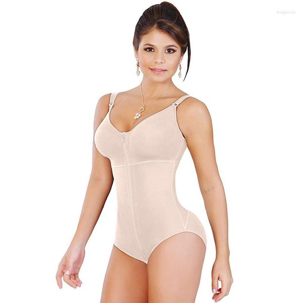 Moldeadores de mujer ZYSK, monos de mujer, corsé de vaina adelgazante, ropa moldeadora de correa de modelado, cuerpo con cremallera, entrenador de cintura, talla más grande 6XL