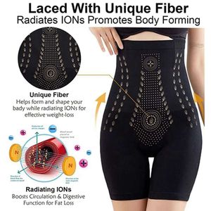 Ionstech – vêtements de modelage pour femmes, restauration de fibres uniques, taille haute, short amincissant post-partum, culotte ventre plat