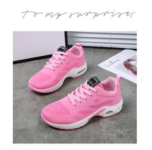 Zapatos de mujer otoño 2021 nuevos zapatos transpirables de suela blanda para correr zapatos deportivos coreanos informales con cojín de aire para mujer PM116