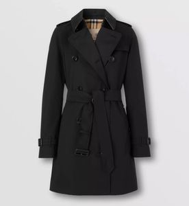 Trench-Coat Forench Coat Classic Taunique Taunique Design Double-Basted Simple Atmosphere Fashion