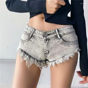 Shorts féminins 2024 Spicy Girl Style Low Raist Ultra Short Pant