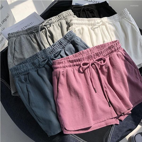 Pantalones cortos de mujer 5 colores verano coreano mujeres Homewear Biker Gym Sexy Mini pantalones lindos ropa de mujer