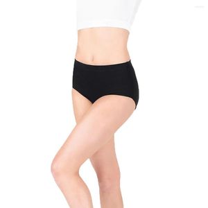 Dames shorts shorts volwassen medium gesneden dans korte elastische tailleband ballet performance bodems spandex kostuums