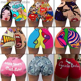 Shorts pour femmes pas chers Shorts pour femmes Anime Graphic Summer Beach Vêtements pour femmes Shorts de survêtement taille haute Shorts d'entraînement grande taille T230603