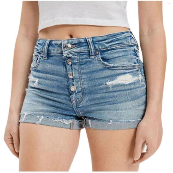 Shorts pour femmes Denim femmes classique taille haute Style Vintage Stretch été Jean casual femmes maigre Sexy Designer pantalons courts