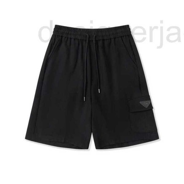 Shorts pour femmes Designer Noir Classique Triangle Sport Casual Nylon De Luxe Mode D'affaires D'âge Mûr Style Split Court pour Femmes 3575