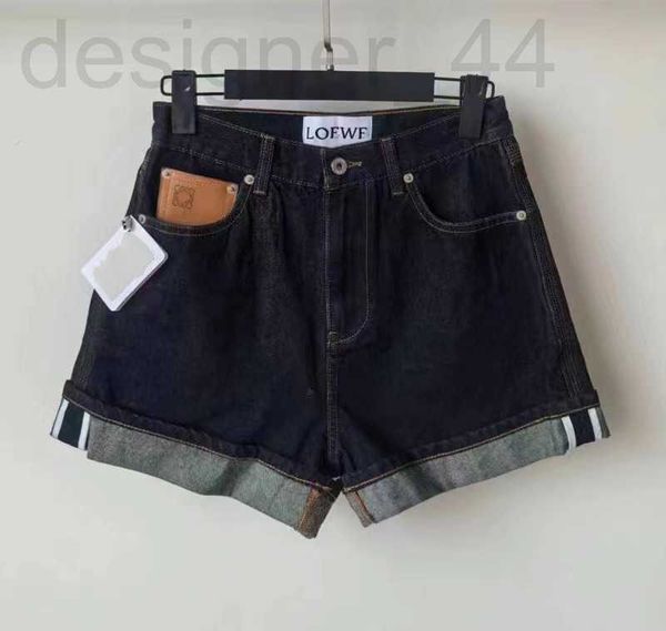 Shorts pour femmes Pantalons Jeans pour femmes de créateurs jambes fendues shorts en jean ajustés coupe slim vêtements amples imprimés brodés 1U14