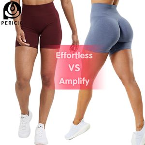 Damesshorts Effortless Amplify Naadloze fitnessshorts Vrouwen Scrunch Butt Booty Yogashorts Running Workout Shorts Sportkleding Gymkleding 230804