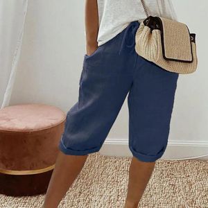 Shorts pour femmes élastiques traqué à la taille élastique de la collection d'été élégante