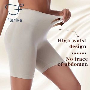 Damesshorts Flarixa Naadloze veiligheidsbroek Damesshorts Buikbroek met hoge taille Postpartum Body Shaper Comfort Boxershort Rok ShortsL24313