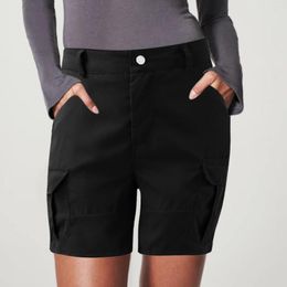 Pantalones cortos de mujer para mujer Chaquetas cortas para mujer Traje de baño elegante Cintura alta Elástico para mujer