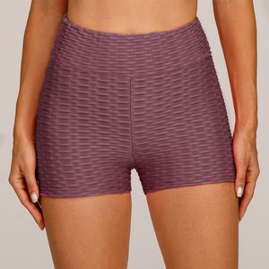 Pantalones cortos para mujer, cintura alta, entrenamiento, yoga, correr, ejercicio, pantalones cortos deportivos, 9 colores, tamaño seleccionado (S-XL)