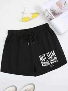 Short féminin pas mince un peu ombragé imprimé swepvring soutfring occasionnel tendance pour les vêtements de printemps d'été