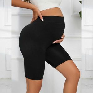 Shorts pour femmes Short d'entraînement abdominal pour femmes enceintes Yoga exercice actif Short de grossesse taille haute élastique court de grossesse 230718