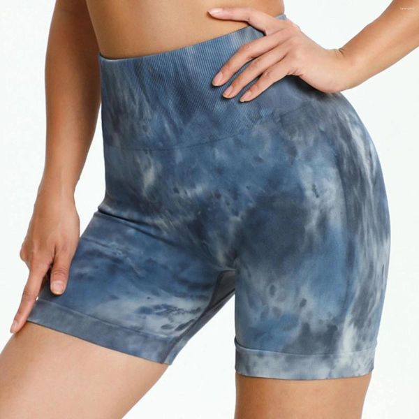 Shorts pour femmes sans couture taille haute serré Yoga Push Up Mini pantalons courts butin vêtements de sport sport entraînement athlétique