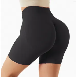 Damesshorts Naadloze hoge taille Dames Push Up Booty Workout Korte broek Fitness Sport Dames Gym Fietsen Hardlopen Yoga