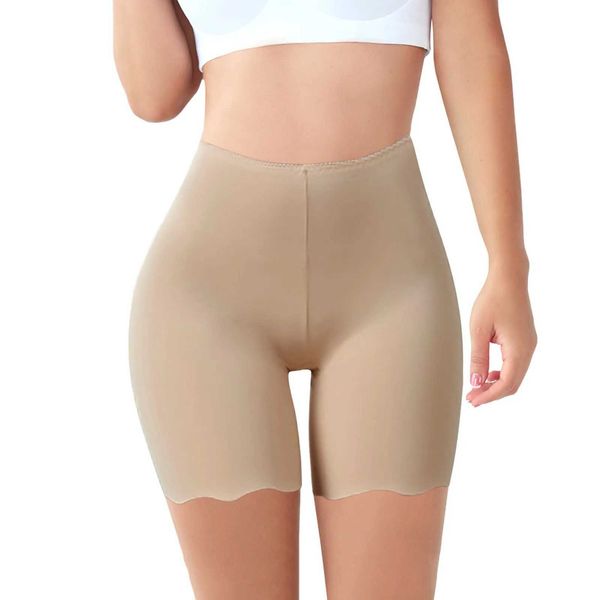 Shorts pour femmes pantalons courts de sécurité sans couture été femmes boxeurs de grande taille pour Fe Anti frottement Shorts de sécurité sous jupe culottes sous-vêtements L24313