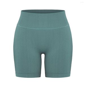 Shorts pour femmes pantalons de yoga solides sans couture pour femmes filetage athlétique taille haute push up leggings de gymnastique vêtements