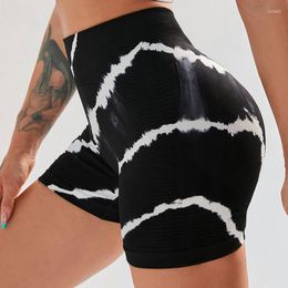 Shorts voor dames naadloze yoga zomer hoge taille panty's