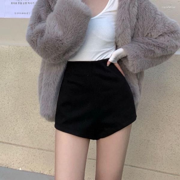 Shorts pour femmes Sexy pantalons courts pour femme à porter Mini Tweed Style coréen Design de mode tendance 2023 jeunes vêtements classiques