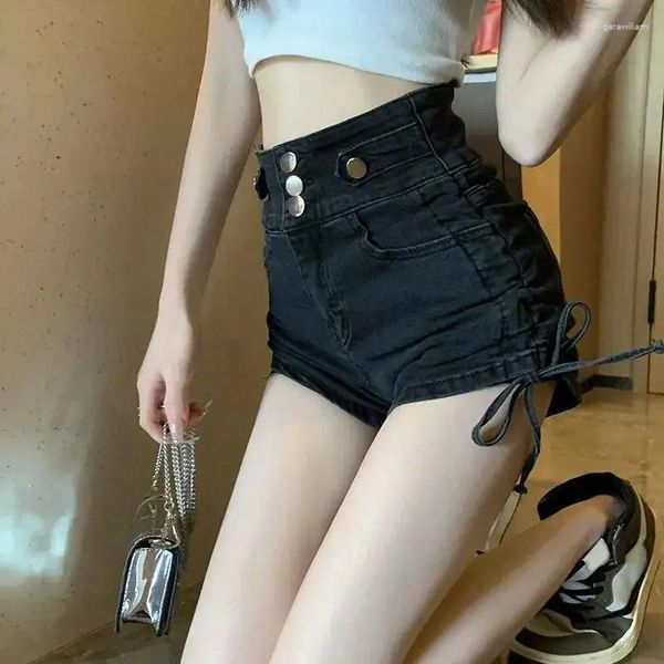 Short féminin Pantalon court pour les femmes pour porter un mini denim femme sweprows blanc sexy jeans vêtements coréen style normal bas prix xl