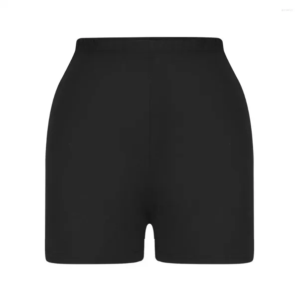 Pantalones cortos de mujer Slim-fit cintura alta esqueleto manos impresión Yoga para mujeres Slim Fit Activewear con anti-exposición