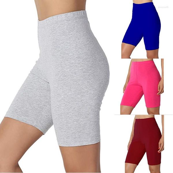 Leggings de Fitness de couleur unie pour femmes, leggings de Sport Push-Up, taille haute, collants de Yoga, pantalons d'entraînement