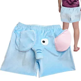 Pantalones cortos para mujer Spoof Elephant Game Fun T Pants Prank Bird Ropa interior Linda caricatura Inicio Verano en Casual