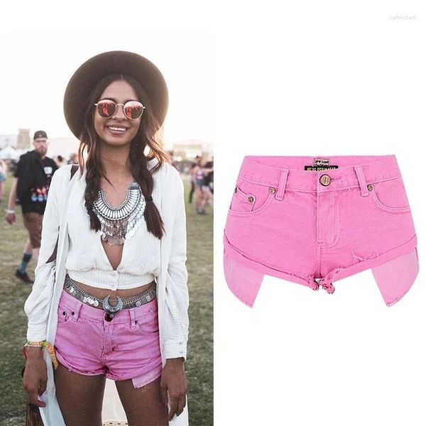 Shorts pour femmes Styledenim pour femmes 2023 Summer INS Street Spicy Girl Sweetheart Sexy Denim Personnalisé Open Pock