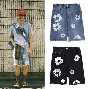 Dames shorts Summer Designer Capris Floral Print Unisex Jeans modieus en veelzijdig
