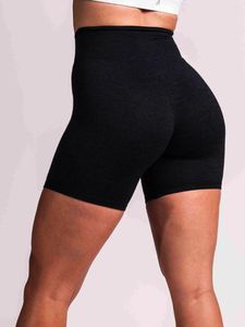 Pantalones cortos de mujer verano suavidad algodón Spandex personalizado alto estiramiento Yoga medias Biker gimnasio Fitness mujeres