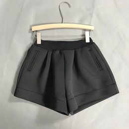 Dames shorts Superaen Space Cotton Shorts Witte zomer- en herfstkleding Casual losse oversized zwarte wide been shorts 230328