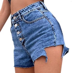 Shorts pour femmes taille trou haut Denim pantalons femmes mode Sexy femmes Jeans pour femmes