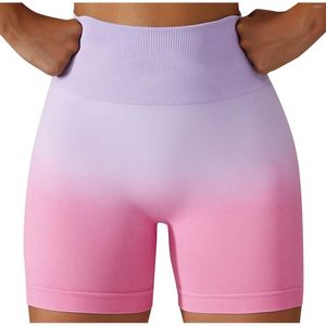 Shorts pour femmes Leggings de sport pour femmes taille haute BuPush Up Booty sans couture Compression Gym pantalons courts pour l'entraînement de Yoga 2023