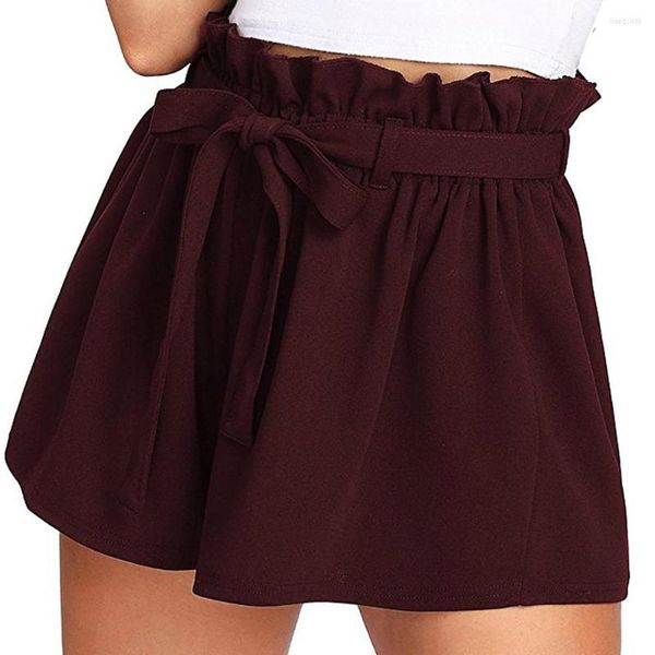 Shorts pour femmes Femmes Casual Taille élastique Pantalon Summer Jersey Marche